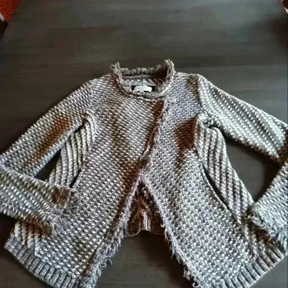 NWOT Anthropologie Angels of the North Sweater Jacket - Picture 2 of 7